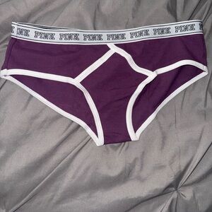 Purplish and White PINK Logo Panties